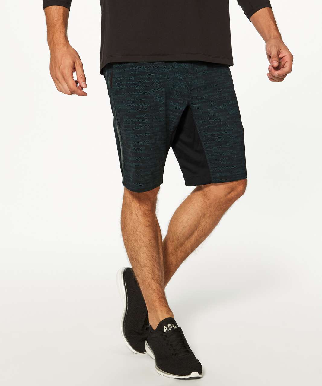 Lululemon Step Out High Rise Short 3 - Black - lulu fanatics