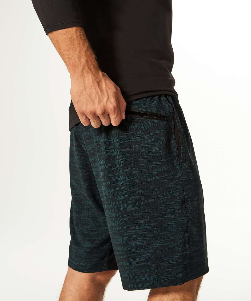 Lululemon T.H.E. Short Luxtreme Liner 9" - Amplified Dark Emerald Black