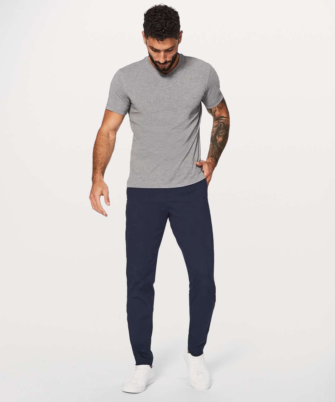 LULULEMON Commission Pant Classic 34 (Birch Beige, 36) at  Men's  Clothing store