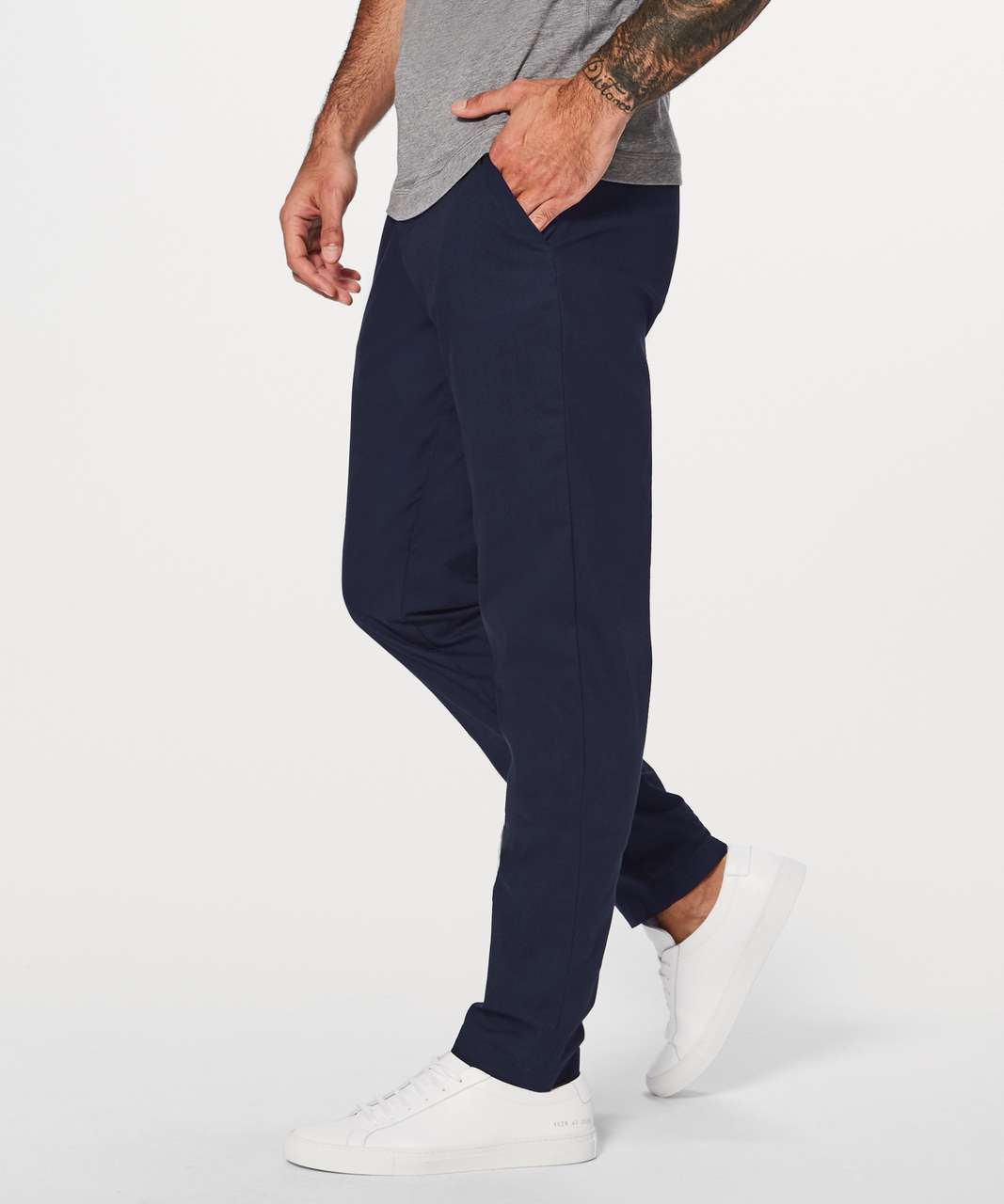 Lululemon Commission Pant Classic *Swift Cotton 34 - Classic Navy - lulu  fanatics