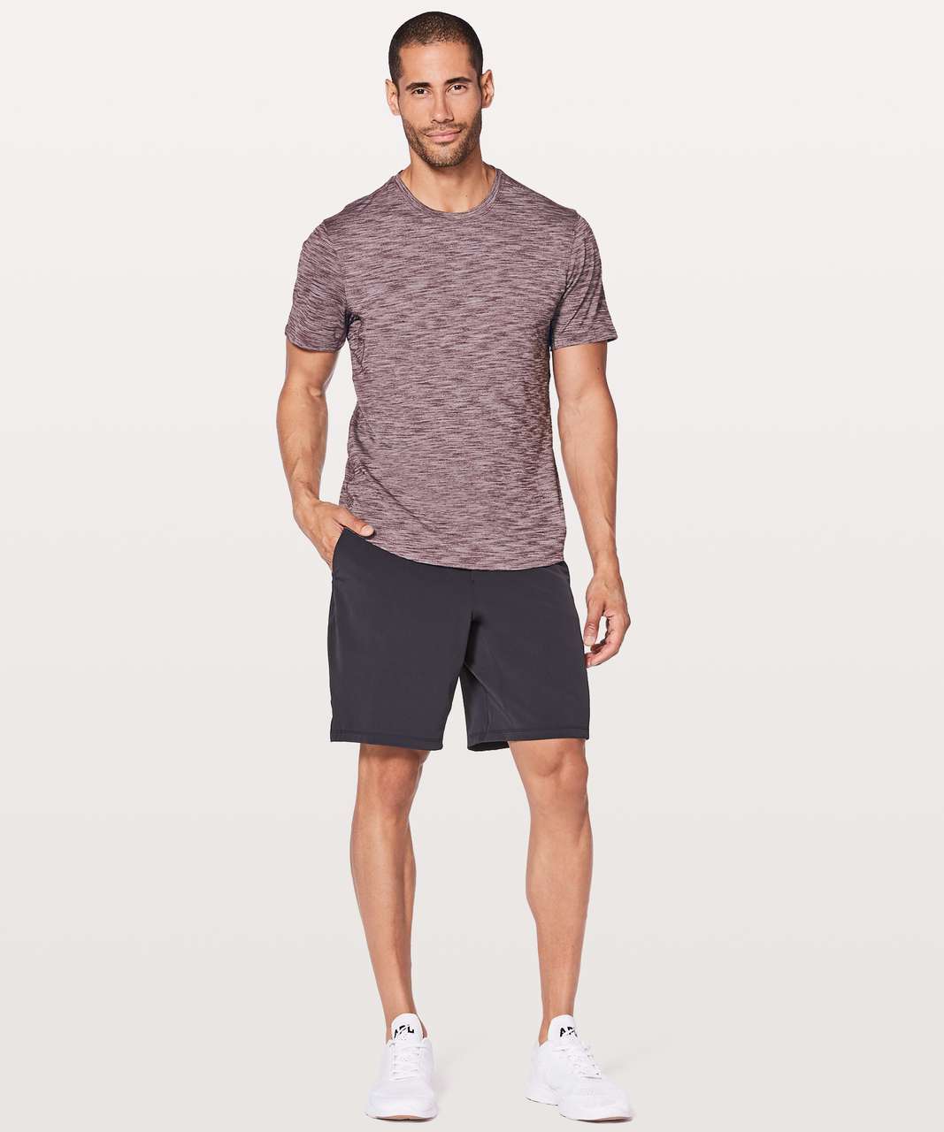 Lululemon Fresh Move Short Sleeve - Black Cherry - lulu fanatics