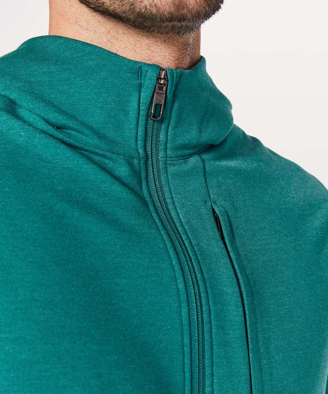 Lululemon City Sweat Zip Hoodie - Heathered Laguna