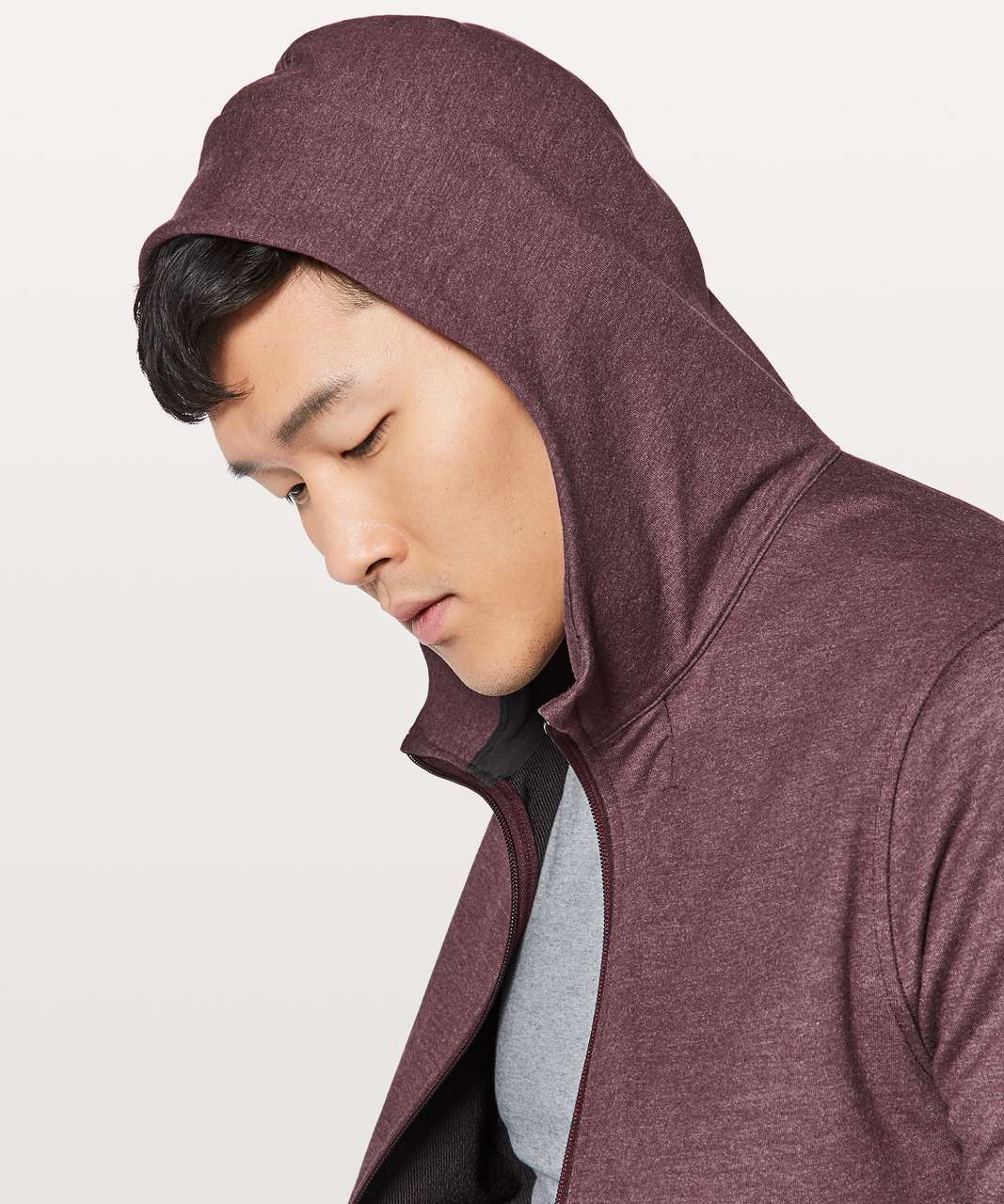 Lululemon City Sweat Zip Hoodie - Heathered Cassis