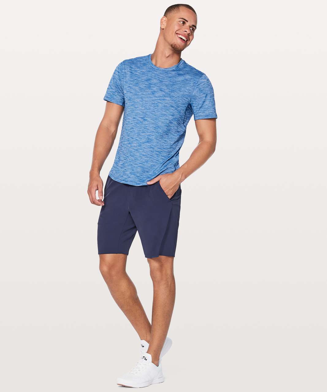 Lululemon Fresh Move Short Sleeve - Dark Royal