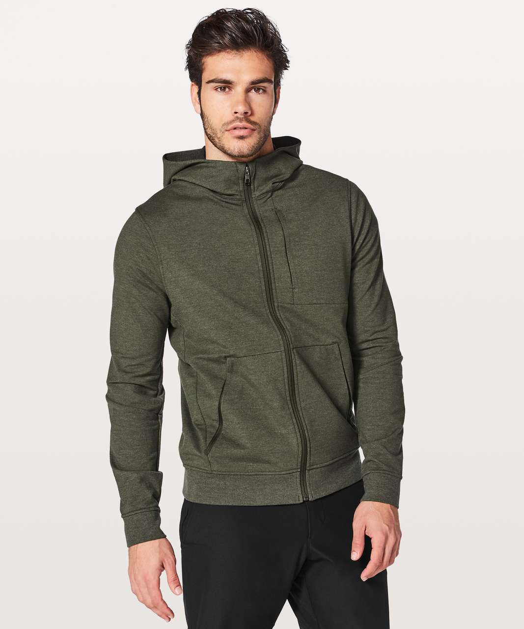 city sweat zip hoodie