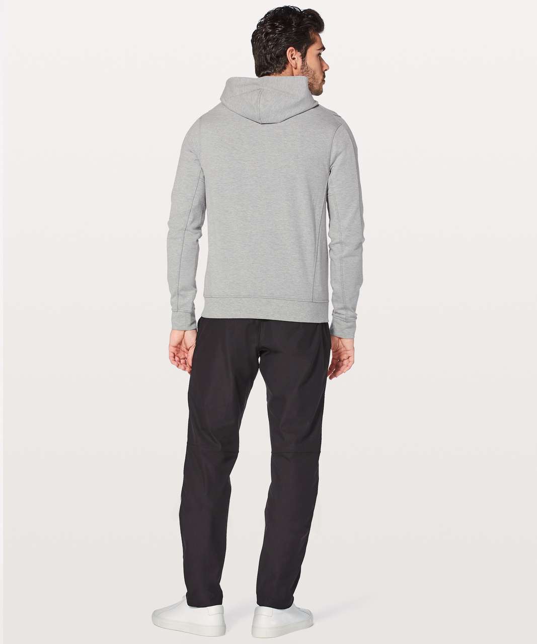 Lululemon City Sweat Pullover Hoodie - Heathered Ultra Light Grey - lulu  fanatics