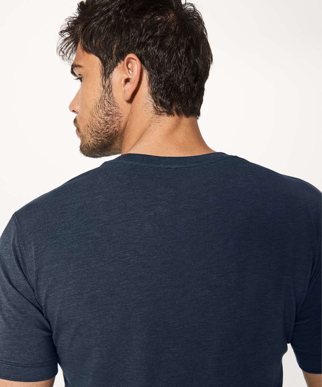 Lululemon 5 Year Basic Tee - Heathered Nautical Navy