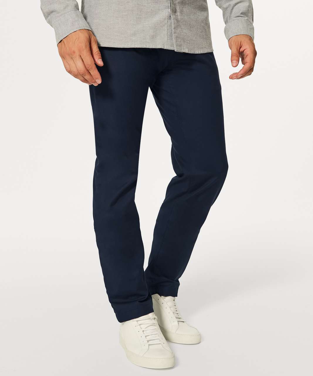 Lululemon Commission Pant Classic *Qwick Chino 34 - Nautical Navy - lulu  fanatics