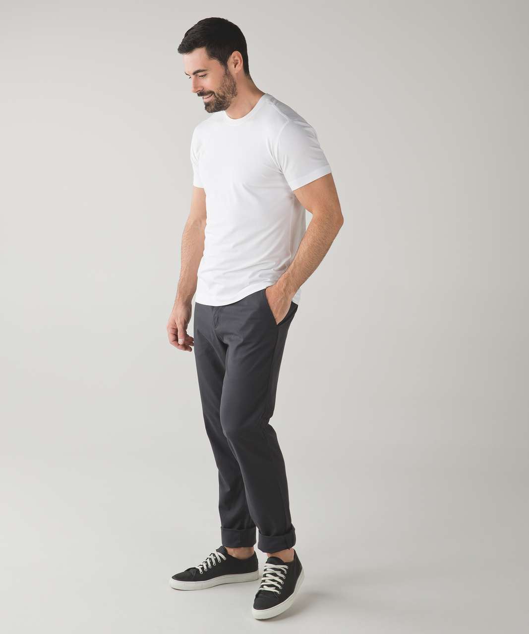 Lululemon Commission Pant Classic *Qwick Chino 34" - Deep Coal