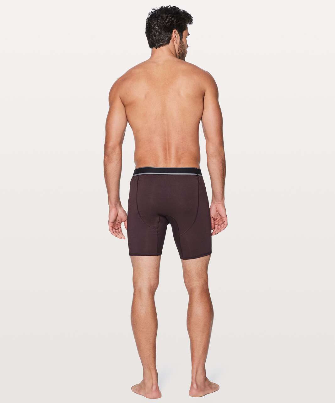 Lululemon Game On Boxer Brief 7.5" - Black Cherry