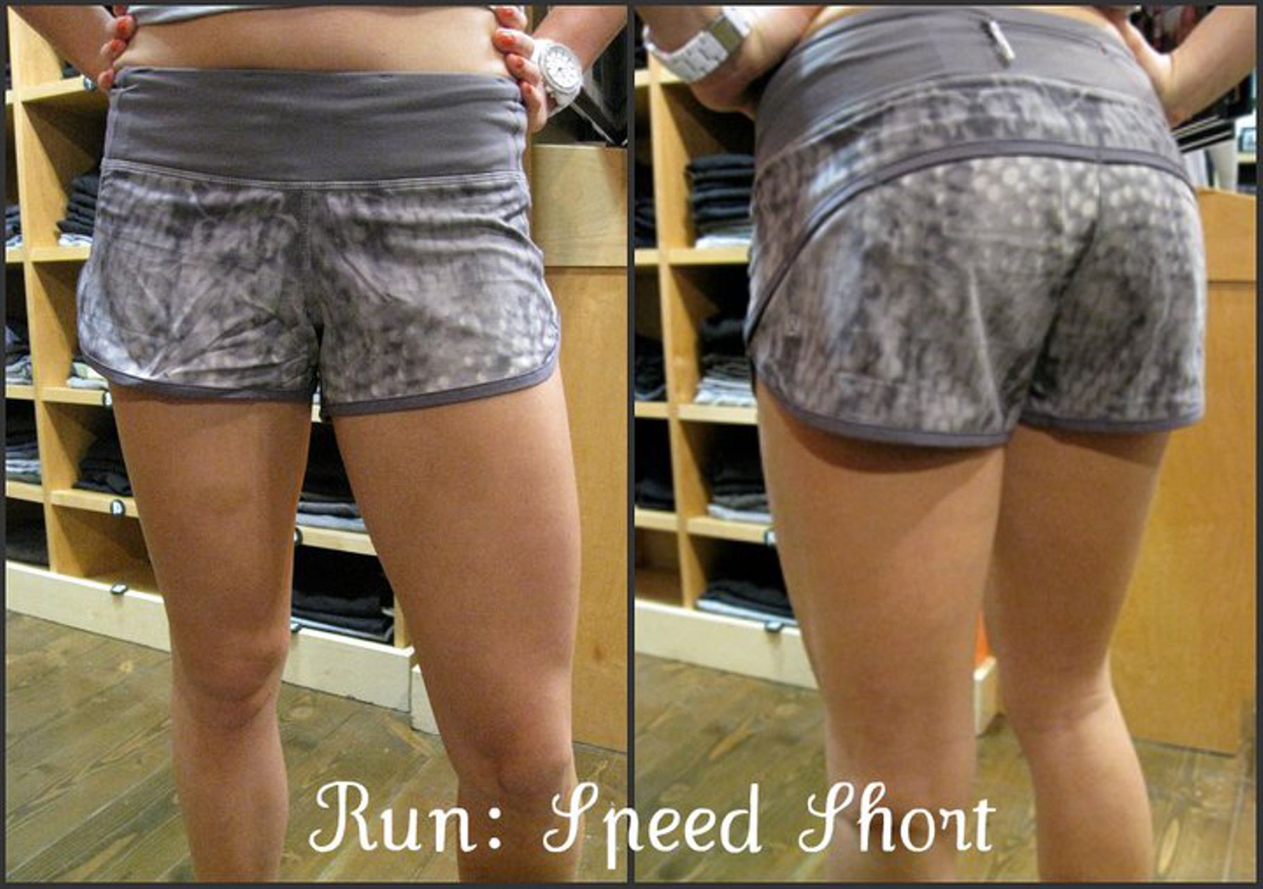 Lululemon Speed Short - Snowy Owl - lulu fanatics