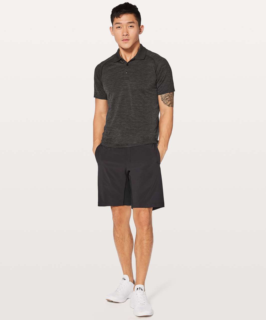 Lululemon Metal Vent Tech Polo - Anchor / Black