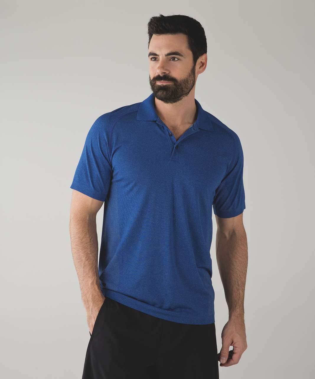 Lululemon Metal Vent Tech Polo - Dark Cobalt - lulu fanatics