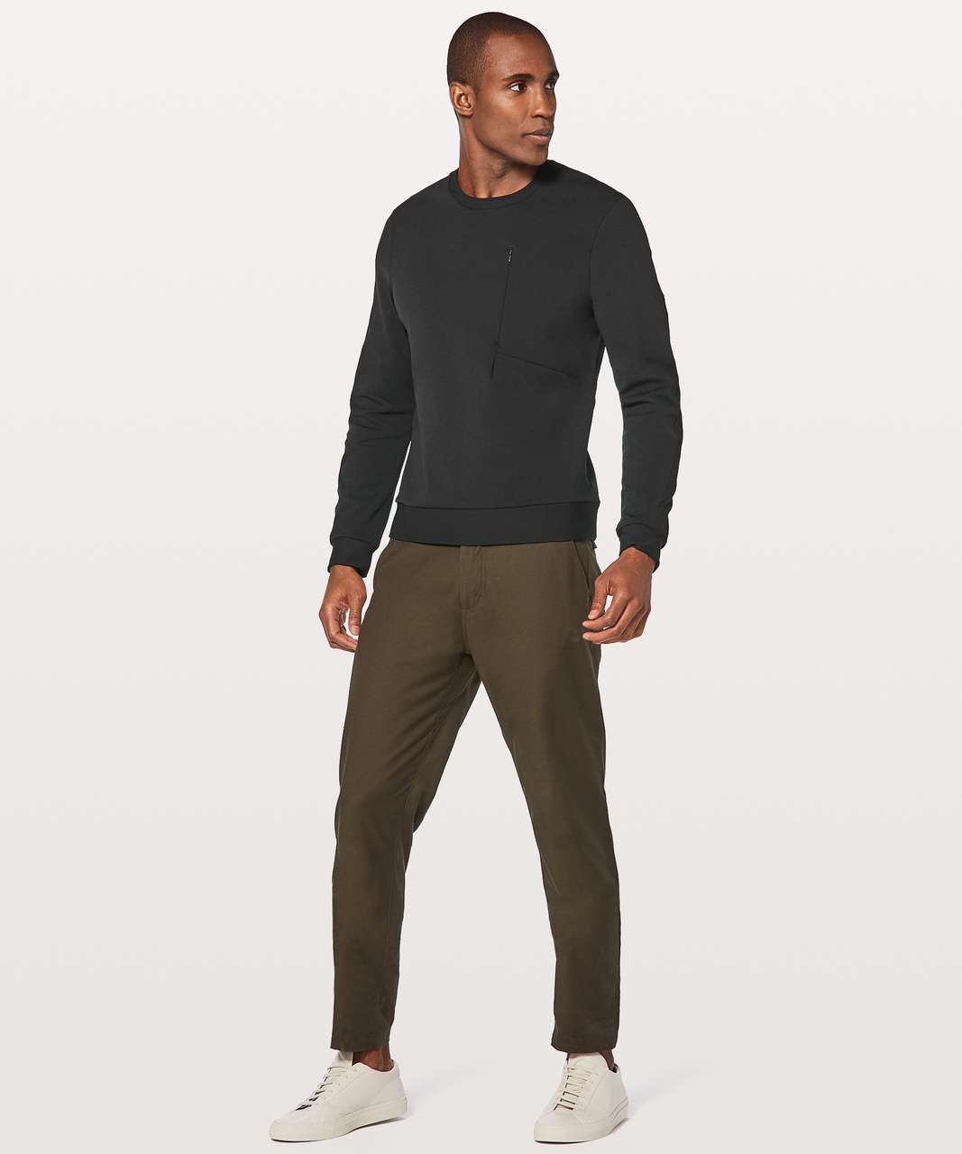 Lululemon Sojourn Long Sleeve Crew - Black