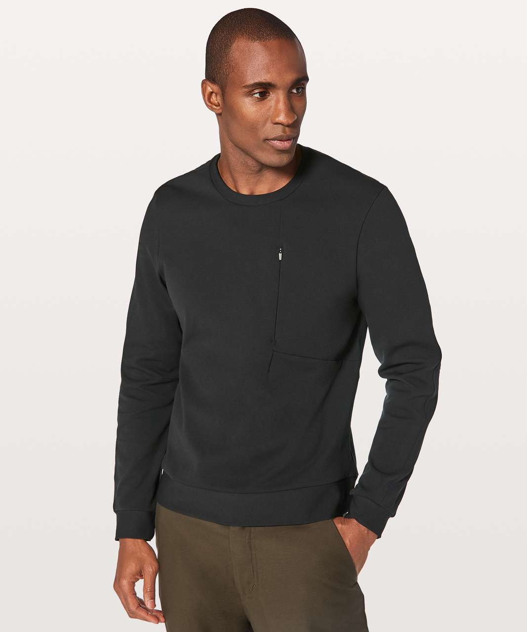 Lululemon Sojourn Long Sleeve Crew - Black