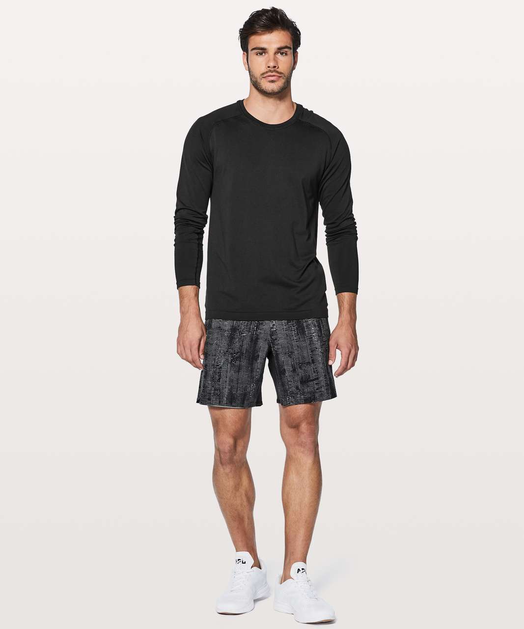 Lululemon Surge Short *Linerless 7 - Matchstick Asphalt Grey