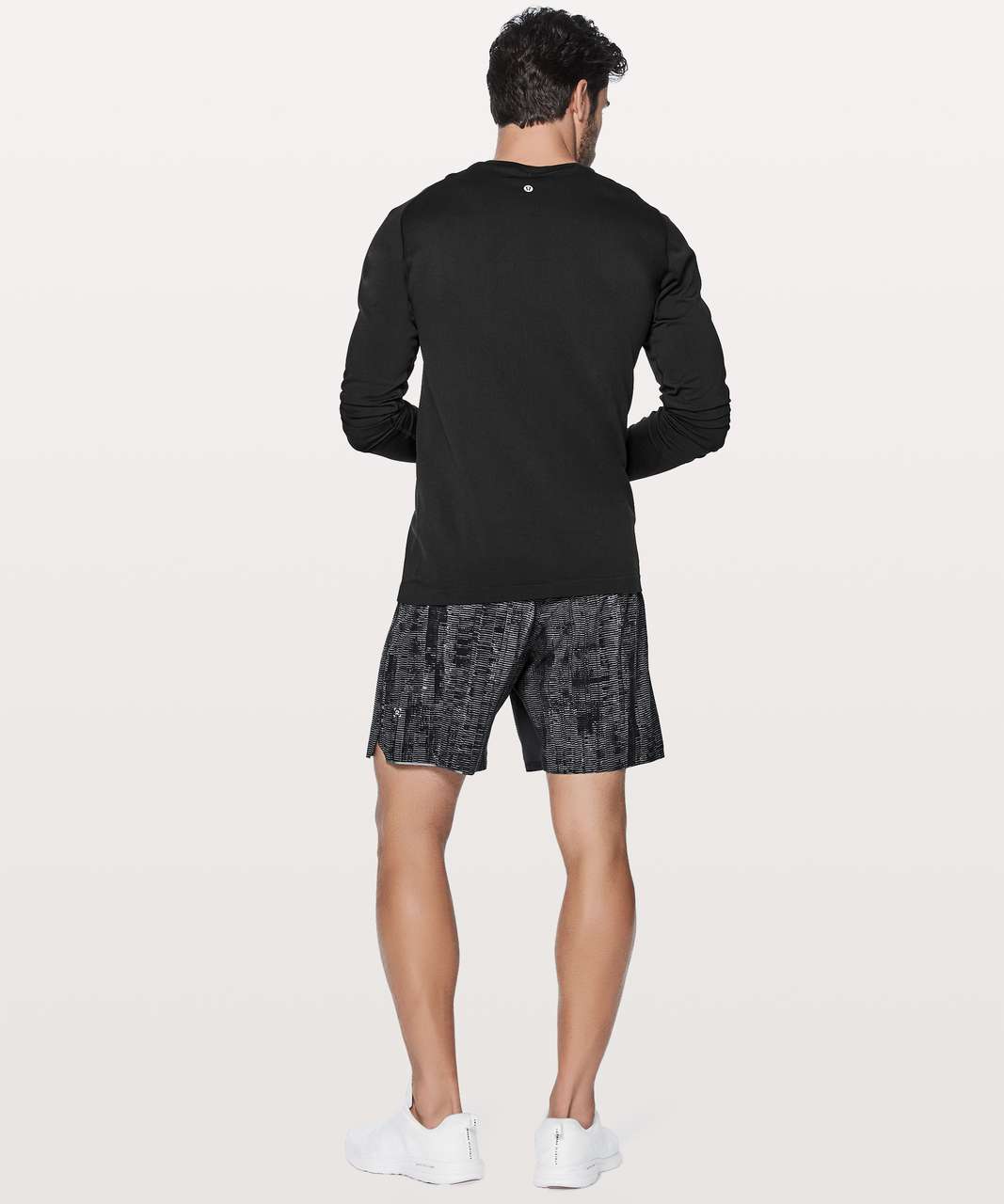 Lululemon Surge Short *Linerless 7" - Matchstick Asphalt Grey Black