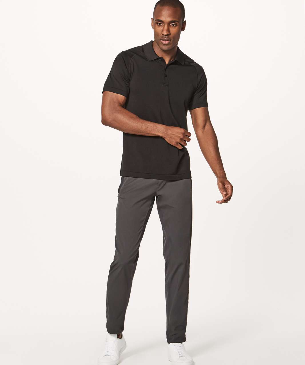 lululemon black polo