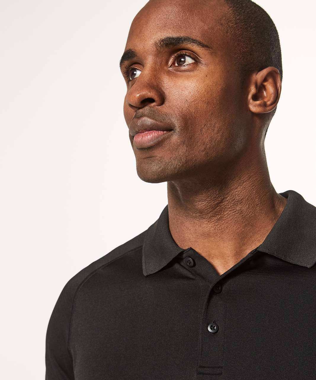 Lululemon Metal Vent Tech Polo - Black / Black (FIrst Release) - lulu ...