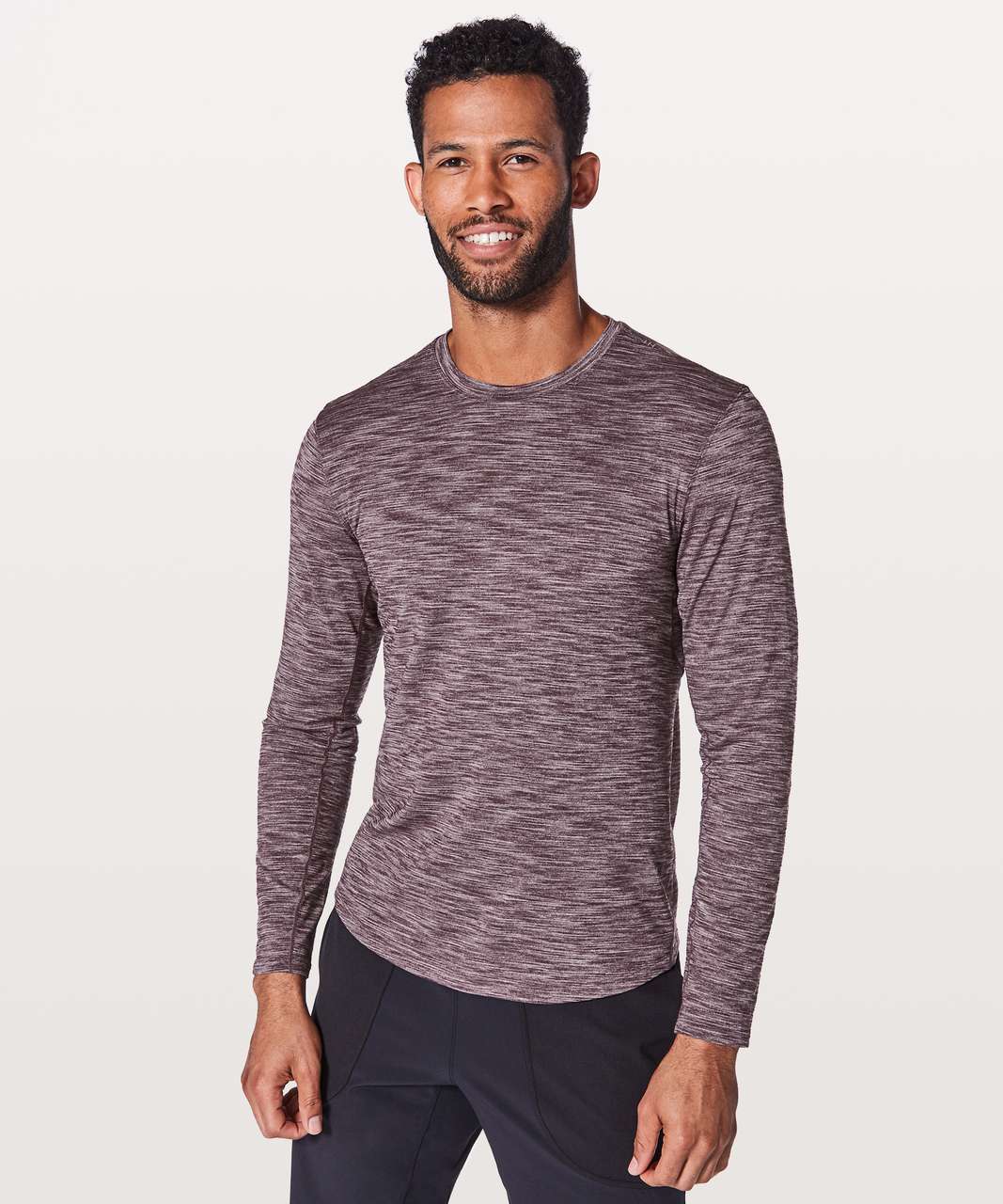 Lululemon Fresh Move Long Sleeve - Black Cherry