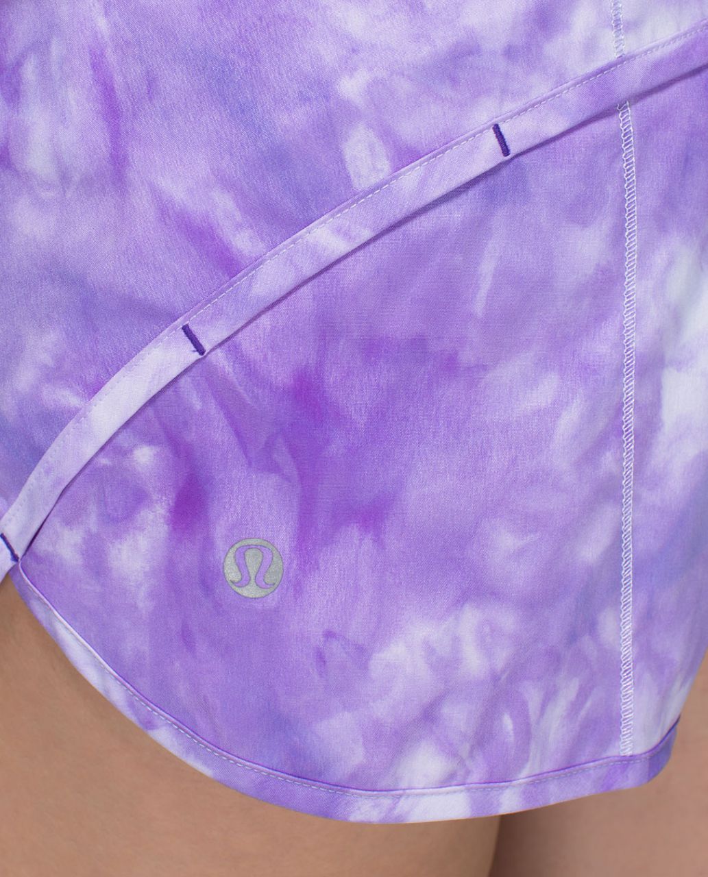 Lululemon Run:  Speed Short *2-way Stretch - Spray Dye Cool Breeze Bruised Berry / Bruised Berry