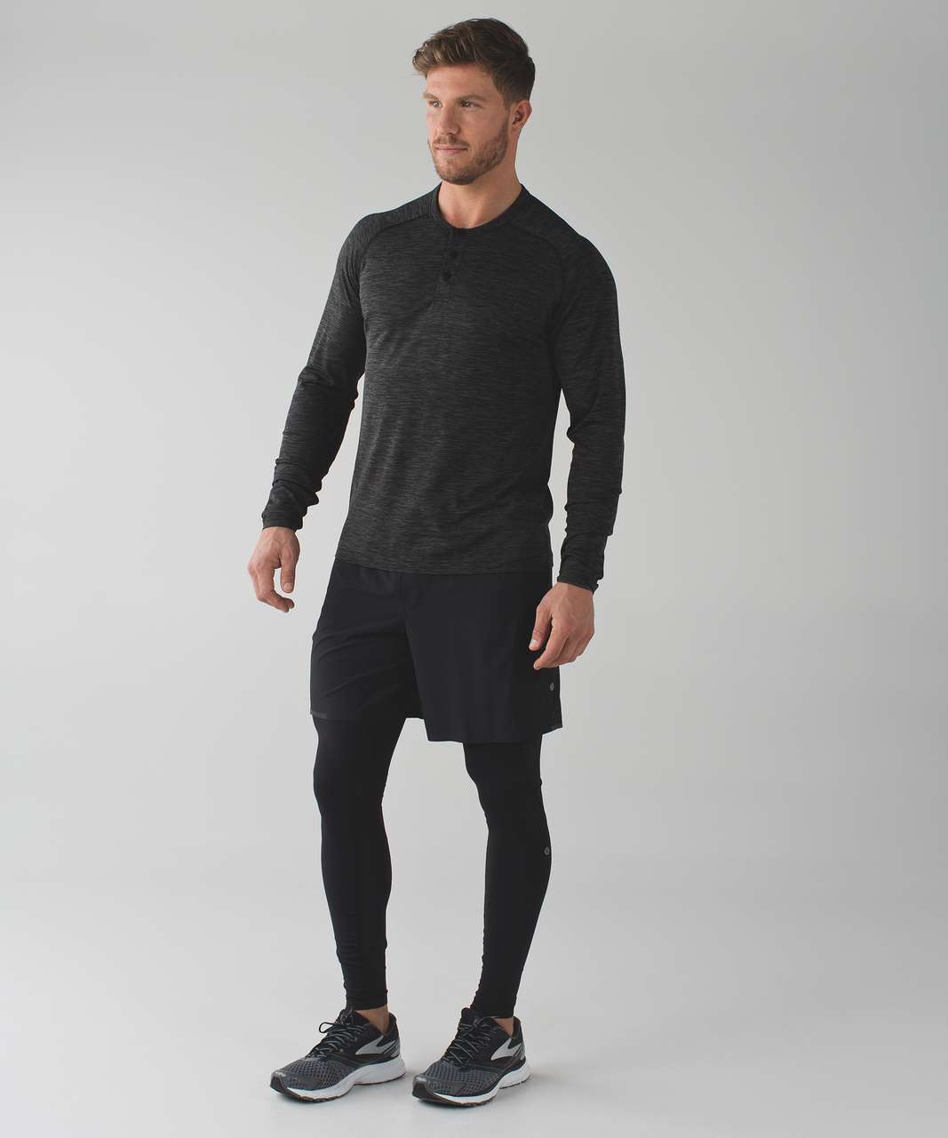 Men's New York Yankees lululemon Black Metal Vent Tech Tri-Blend