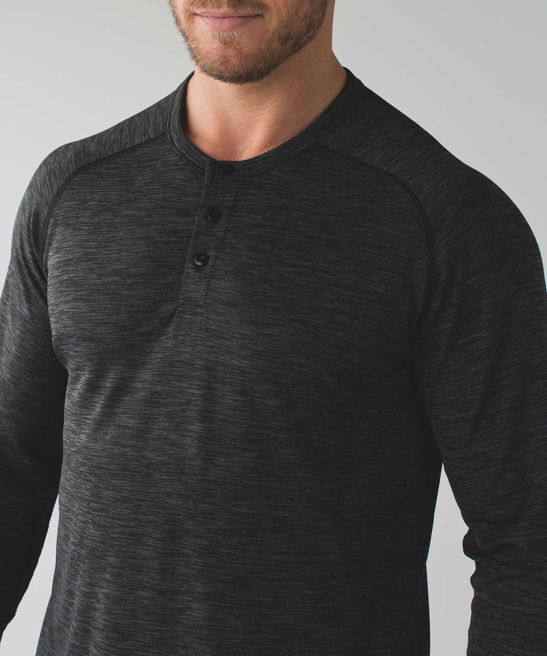 metal vent tech long sleeve henley