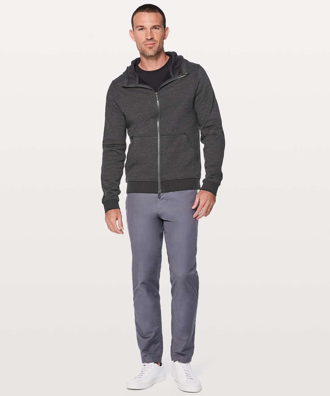 Lululemon Ritual Jacket - Heathered Core Black / Black