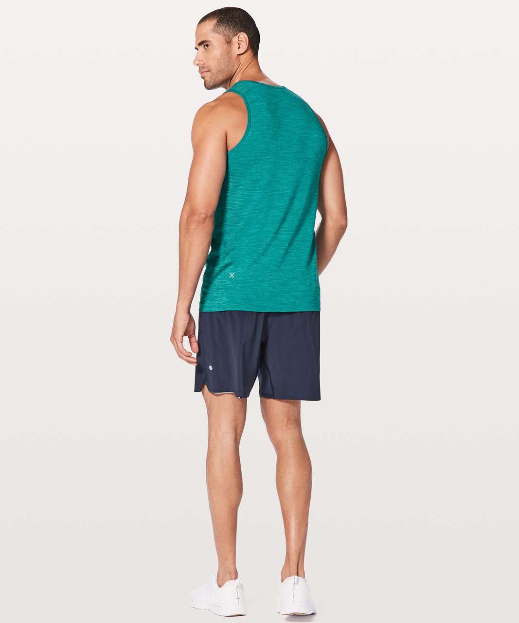 Lululemon Metal Vent Tech Surge Tank - Laguna / Spirit Green