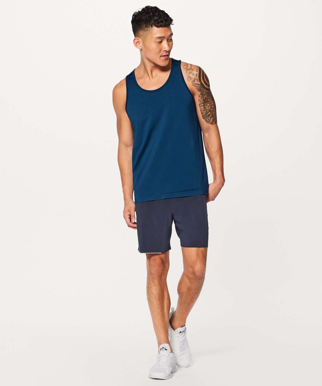 Lululemon Metal Vent Tech Tank - Dark Royal / Dark Royal