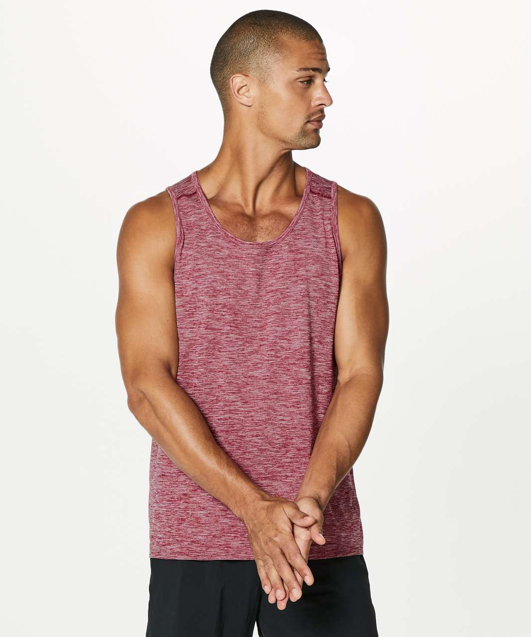 Lululemon Metal Vent Tech Surge Tank - Game Day Red / White