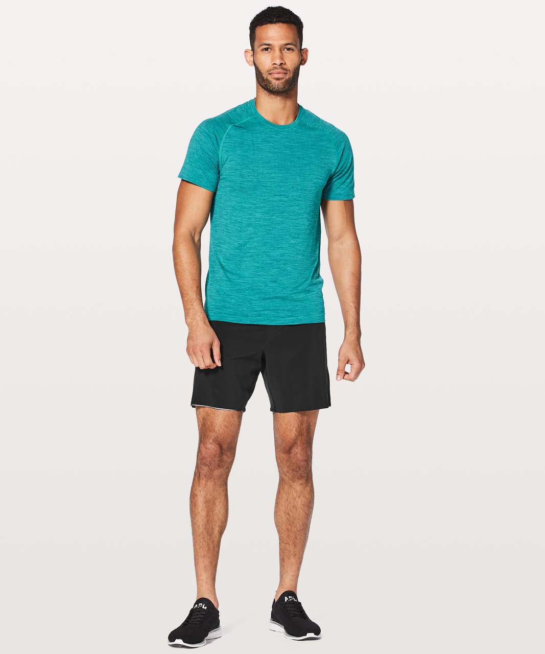 Lululemon Metal Vent Tech Surge Short Sleeve - Laguna / Spirit Green