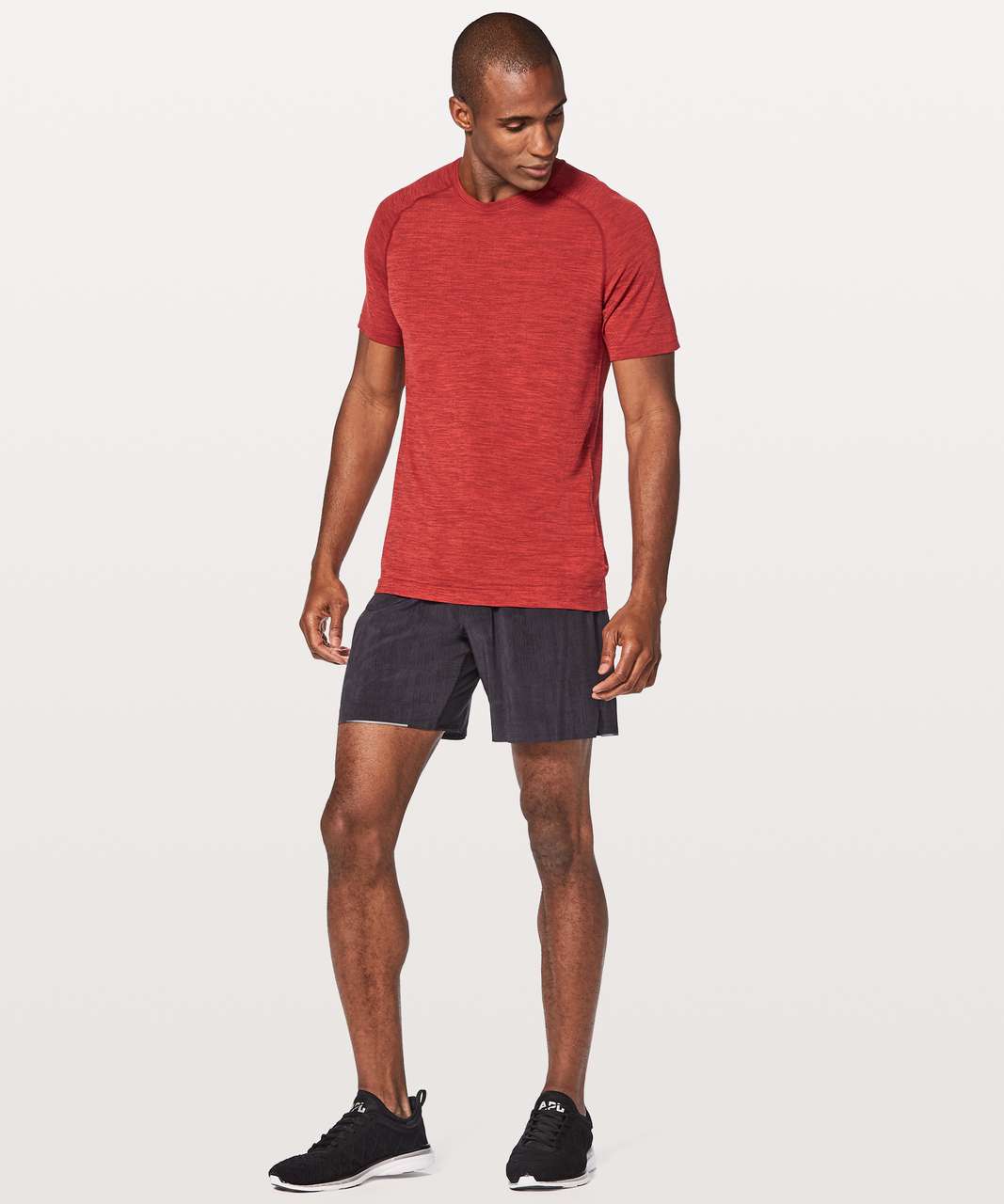 Lululemon Metal Vent Tech Surge Short Sleeve - Oxidized / Terracotta Warrior