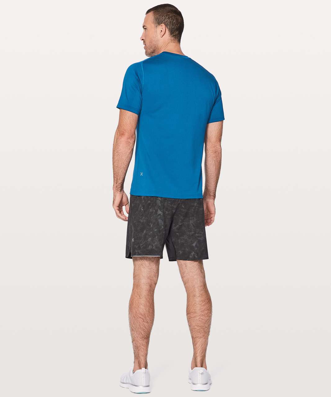 Lululemon Metal Vent Tech Short Sleeve V - Dark Royal / Dark Royal