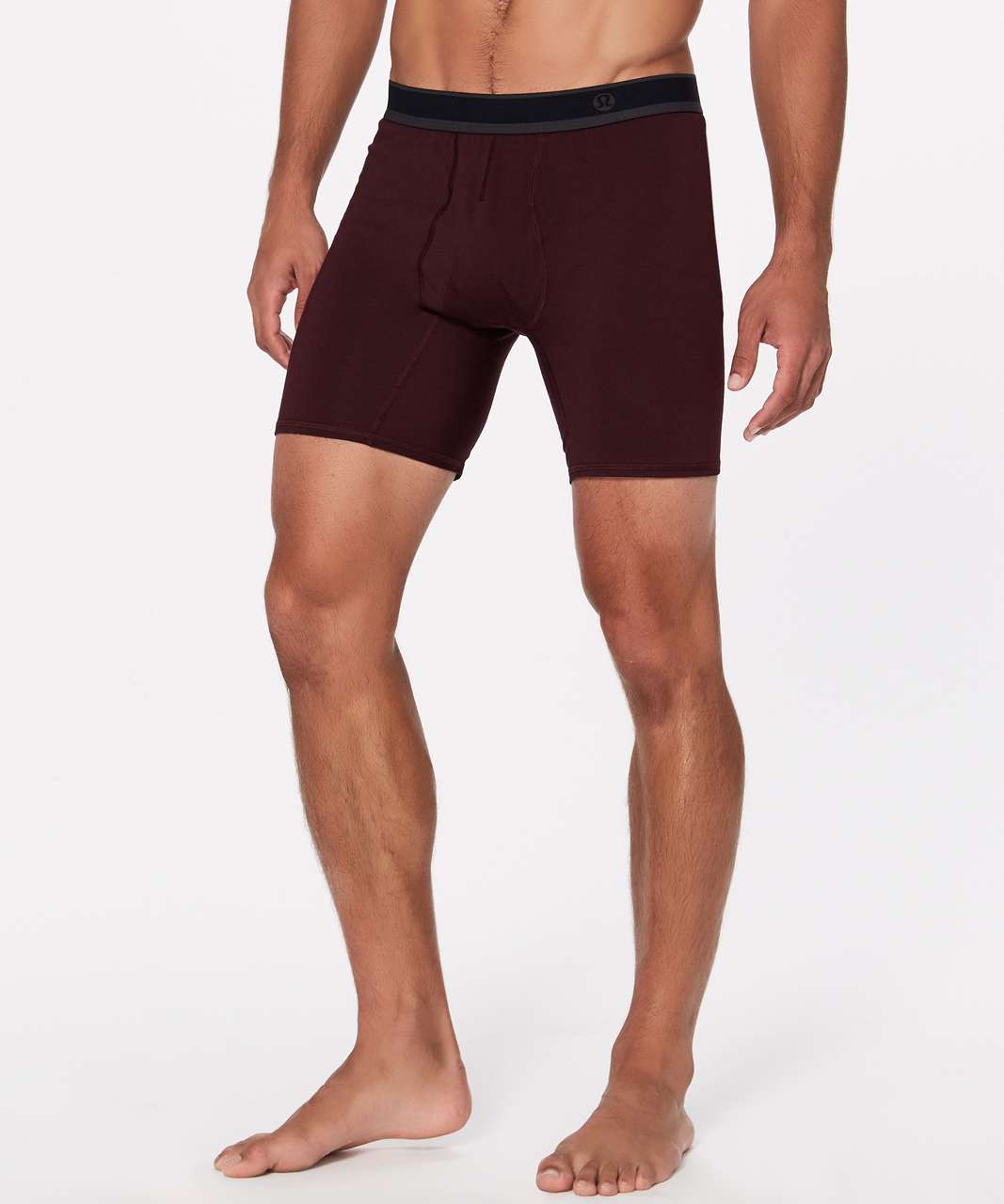 Lululemon No Boxer Boxer (The Long One) 7.5" - Bordeaux Drama