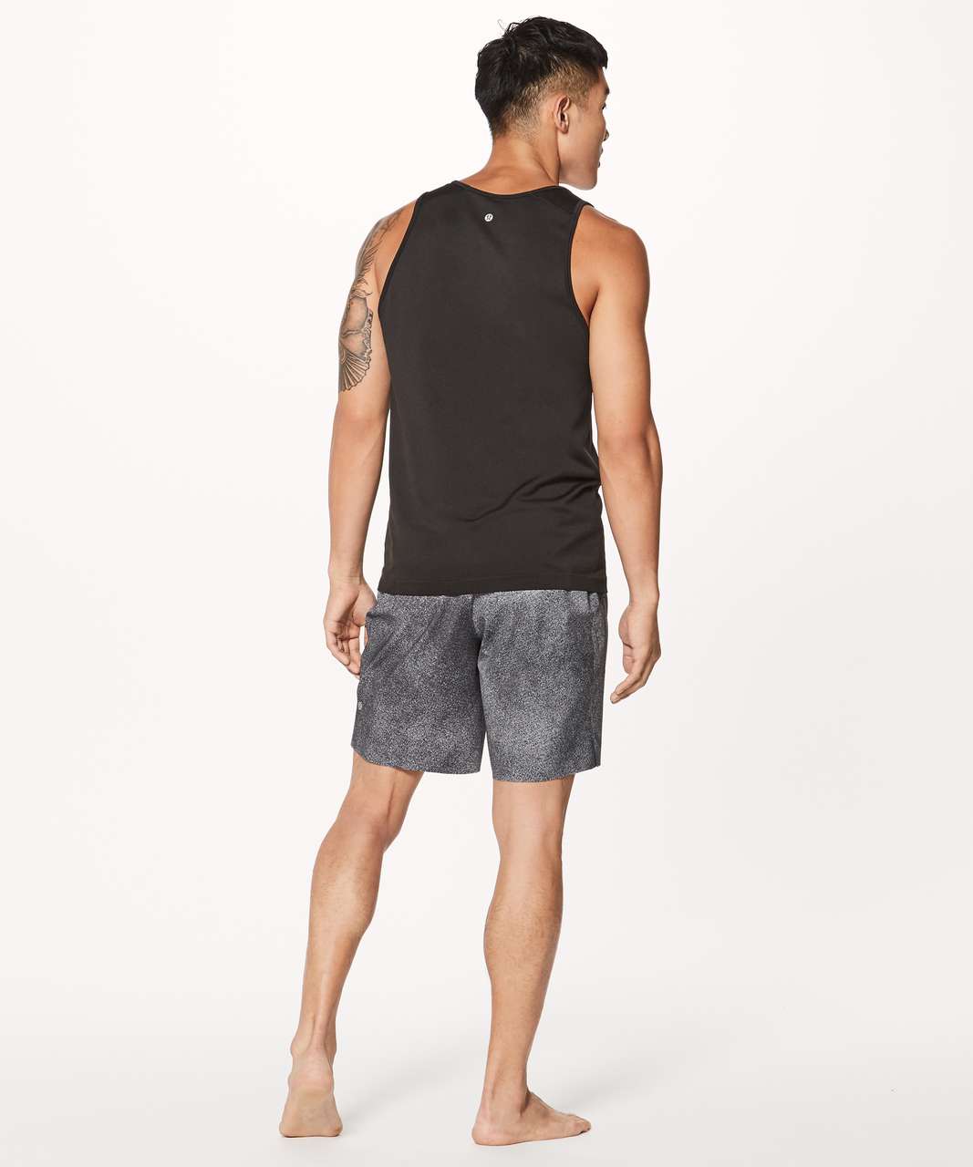 Lululemon Current State Short 9" - Carbon Mist Alpine White Graphite Grey