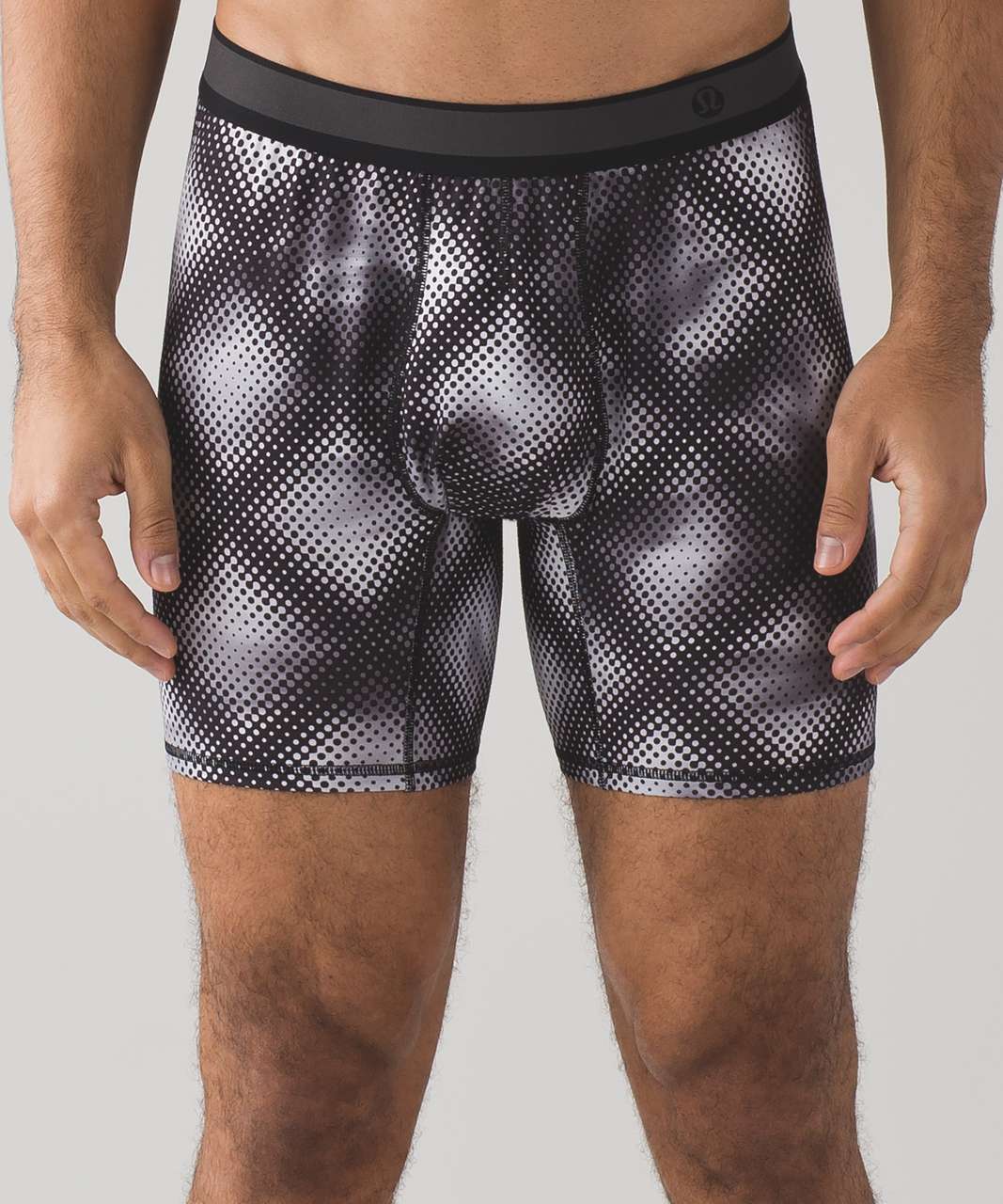 Lululemon No Boxer Boxer (The Long One) *7.5" - Interface Grey Black