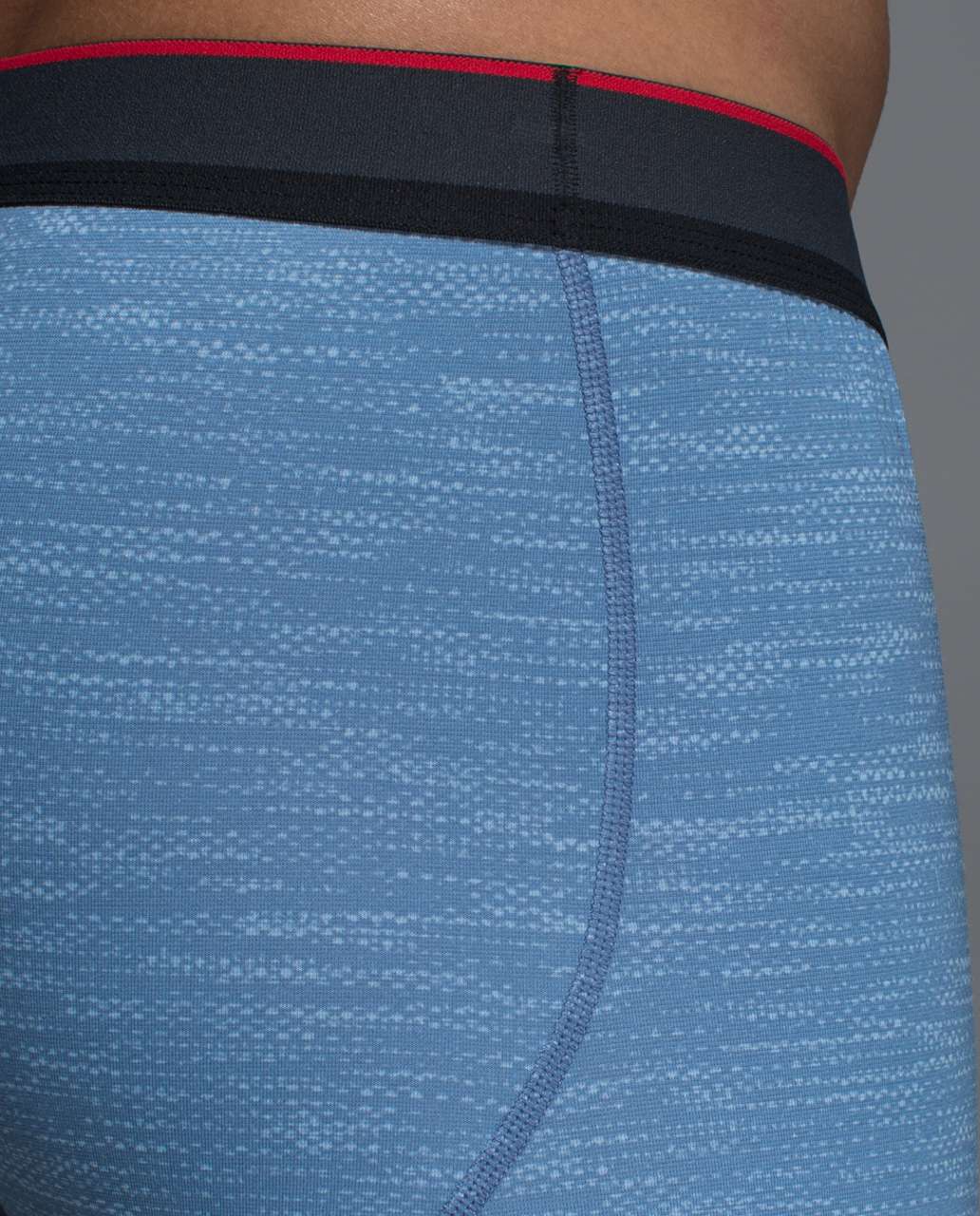 Lululemon No Boxer Boxer (The Long One) *7.5" - All Court Texture Moonglow Tempest Blue