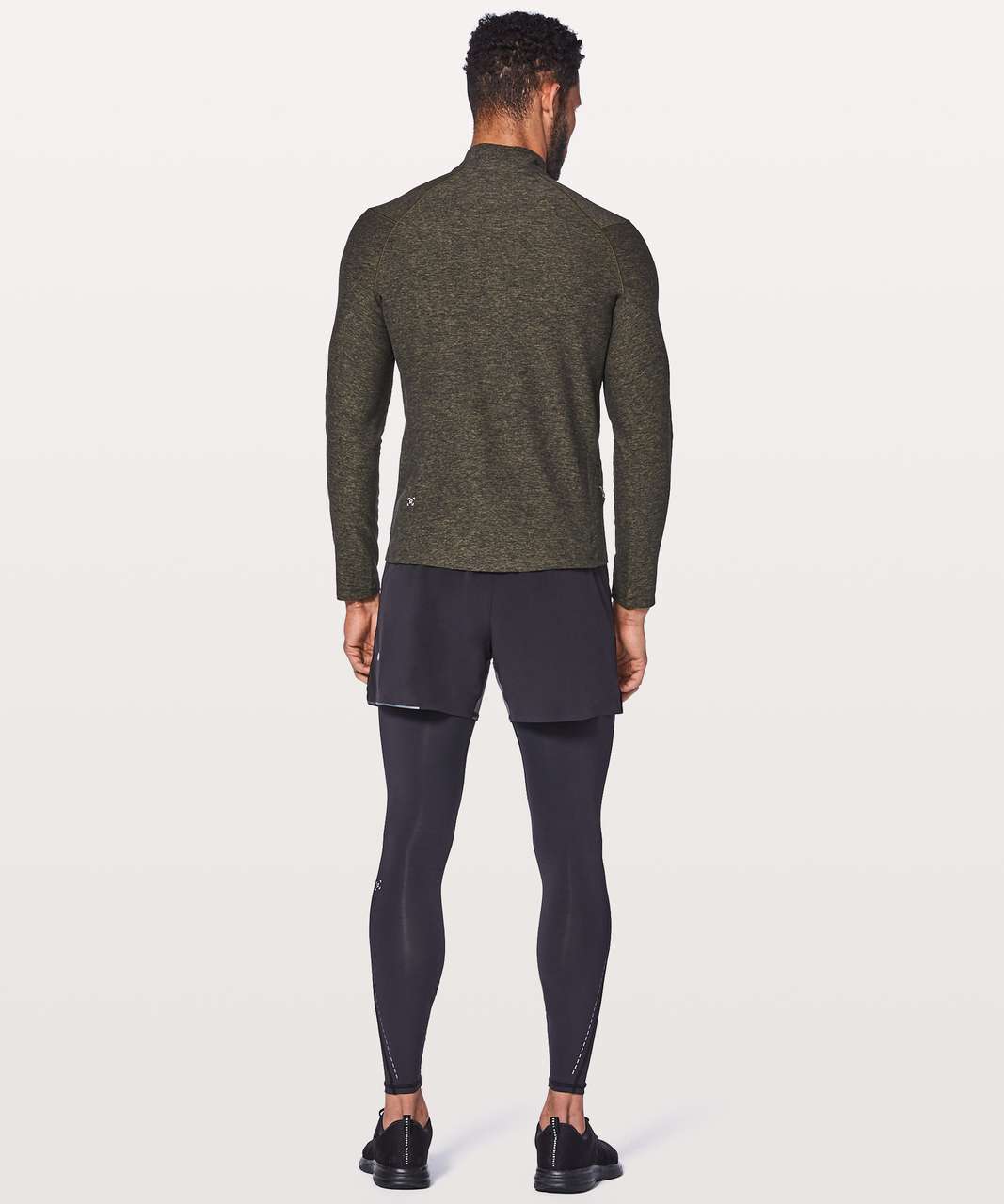 Surge warm half zip (L, Heathered Sea Salt) and Surge Jogger (M, iron blue)  : r/lululemon