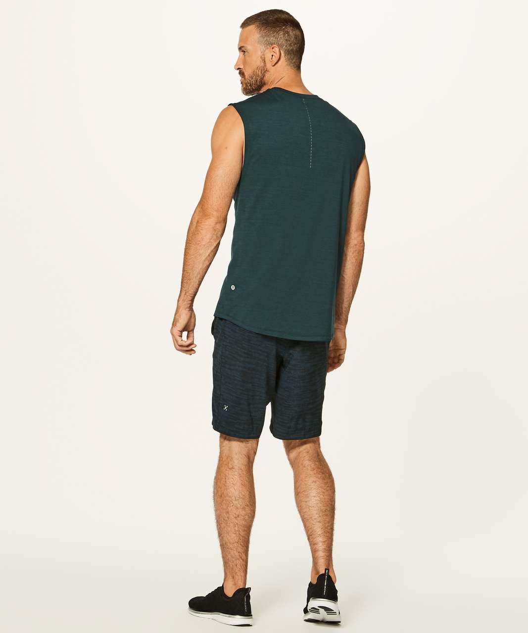 Lululemon T.H.E. Short  9" Linerless - Amplified Dark Emerald Black