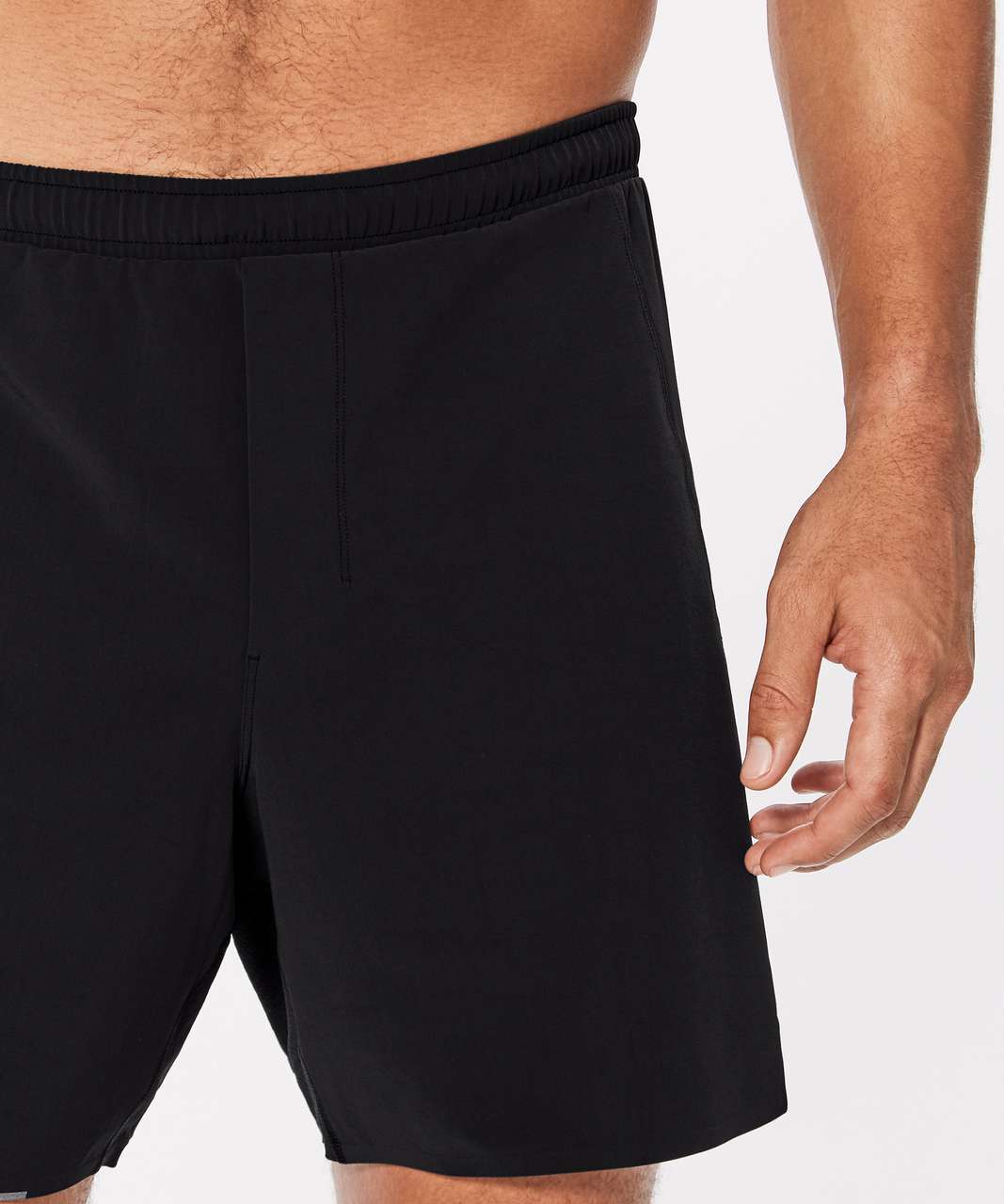 Lululemon Cold Terrain 2-in-1 Short 6 - Graphite Grey / Black - lulu  fanatics