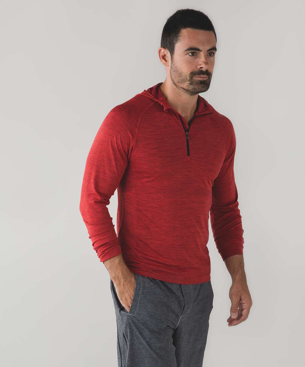 Lululemon Metal Vent Tech Hoodie - Prep Red / Red