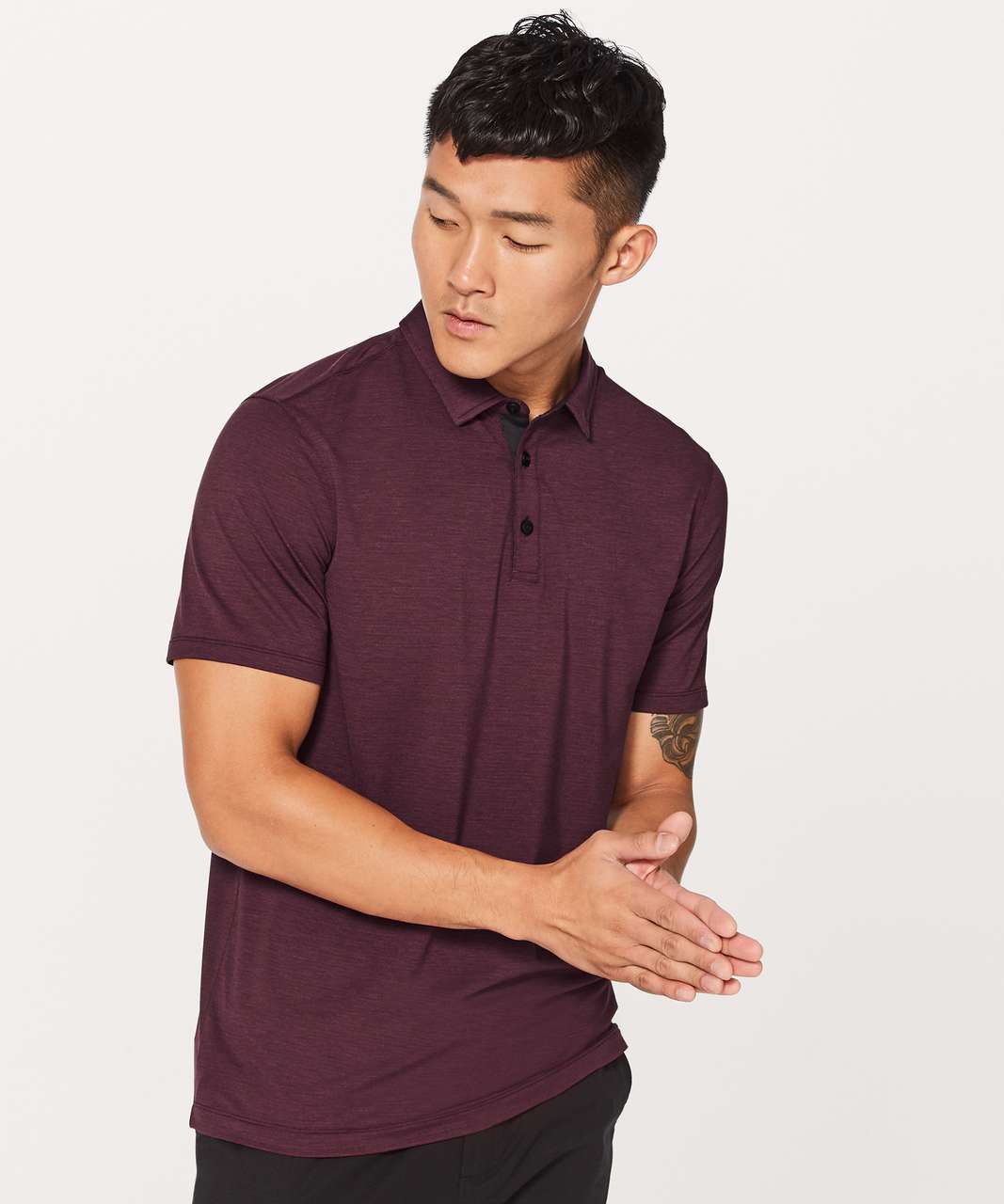 Lululemon Evolution Polo - Garnet