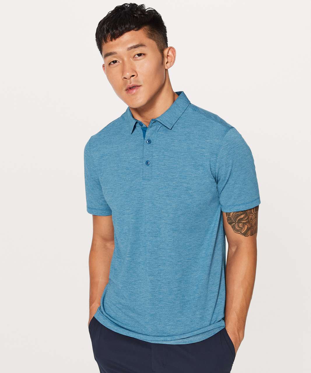 Lululemon and Evolution Short-Sleeve Polo Shirt