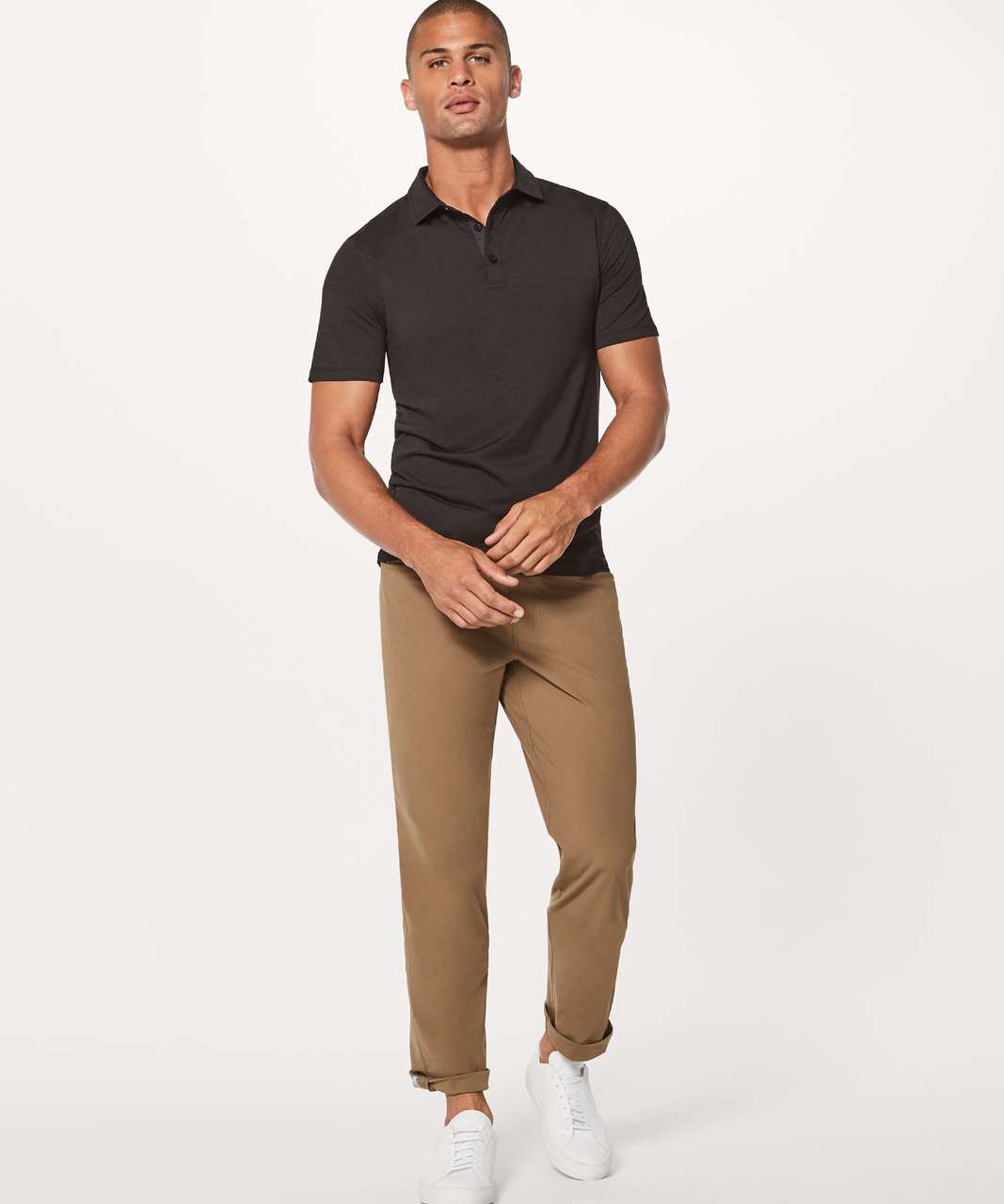 Lululemon and Evolution Short-Sleeve Polo Shirt