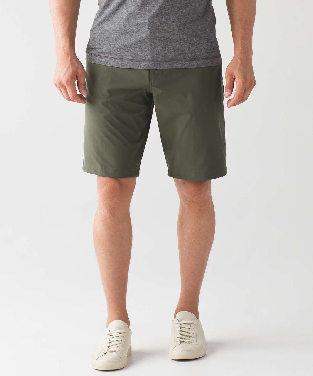 Lululemon The Works Short 11" Warpstreme - Sargent Green