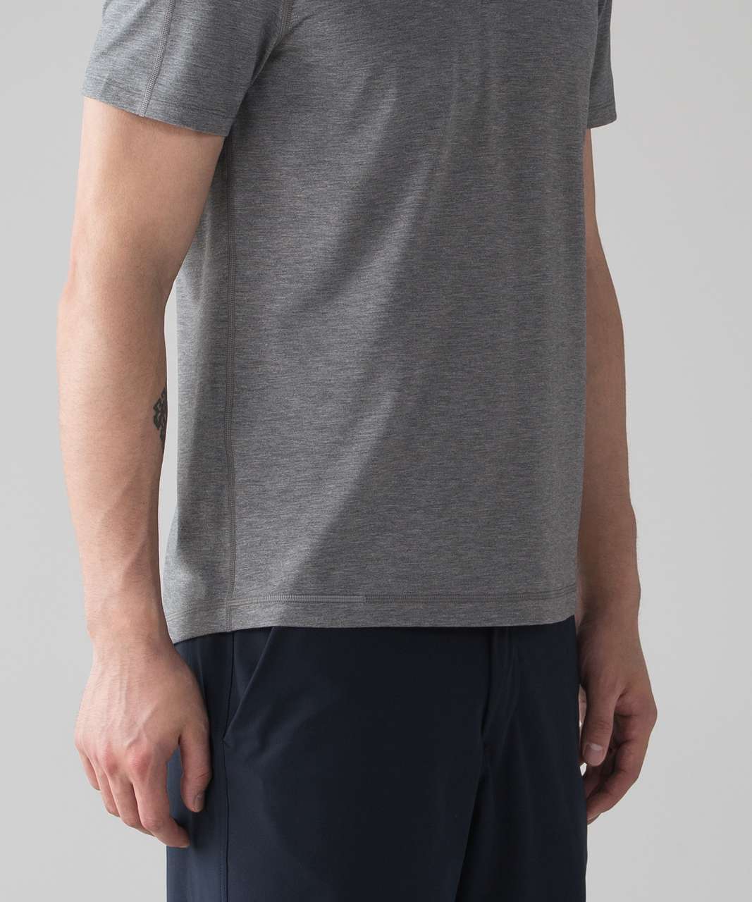 Lululemon Evolution Polo - Heathered Fog Horn