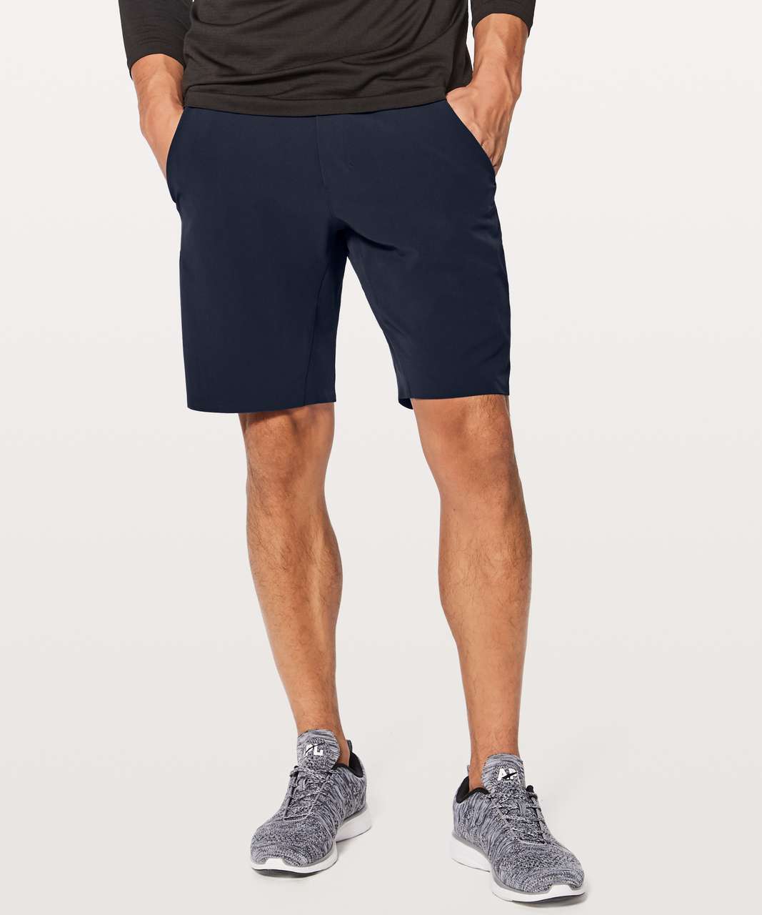 Lululemon License To Train Short (Impact) 9.5" Linerless - Deep Navy