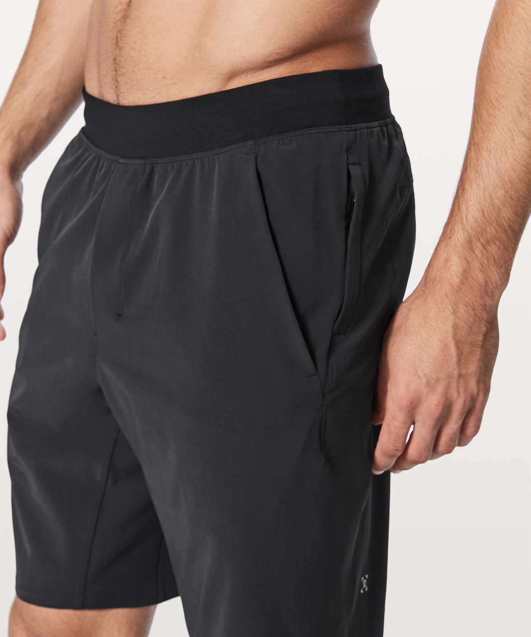 Lululemon License To Train Short (Impact) 9.5" Linerless - Black