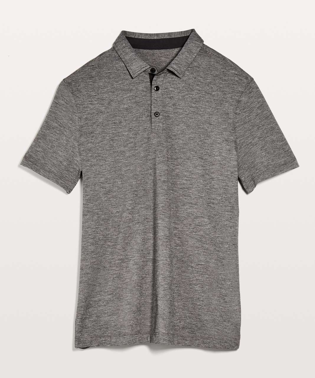 Lululemon Evolution Polo - Heathered Black (Fourth Release)